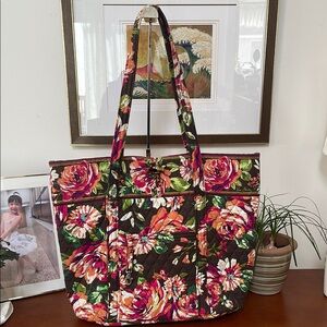 Vera Bradley Floral Tote Bag